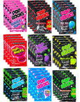 Pop Rocks Crackling Candy Variety Pack  36 Pack of Classic Popping Candy  Nine Different Flavors Bulk Pop Rocks Popping Candy