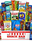 Healthy snack Care Package 30 count A Gift crave Box with a Variety of Healthy Snack Choices  Great for Office College Military Work Students Holiday Gifts