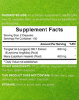 Tongkat Ali Extract 300:1 400mg & Maca Root 400mg | 300 Capsules, Ultra Strength Longjack (Eurycoma Longifolia) + Peru Maca - Non-GMO, Herbal Supplement for Men Health, Performance, & Energy