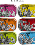 Porthos Sardines Spicy in Olive Oil  Seafood Aficionado Choice Selection  4 Pack  Portuguese Sardines  44 oz can