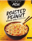 Simply Asia Roasted Peanut Noodle Bowl 85 oz