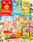 Japanese Snacks  Candy 30 Piece Dagashi Set Bag