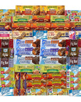 Ultimate Healthy Fitness Box  Protein  Healthy Granola Bars Sampler Snack Box 56 Count  Care Package  Gift Pack  Variety of Fitness Energy Bars and Protein Bars