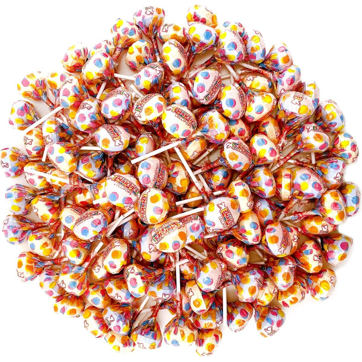 Smarties Lollipops Original Flavors VeganFriendly GlutenFree Hard Candy 2 Pound Bag