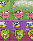 Lot of 6 6ct Boxes Mixed Variety JOLLY RANCHER  3 Green Apple  3 Watermelon Singles to Go Sugar Free Drink Mix