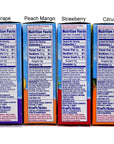 Crystal Light On The Go With Caffeine Drink Mix Variety Pack 4 Flavors 3 Boxes of Each Flavor 12 Boxes Total