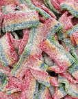 Sour Mini Belts Gummy Candy SugarSanded Delight 2Pound Bag