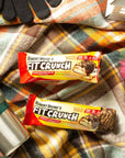 FITCRUNCH Snack Size Protein Bars Designed by Robert Irvine 6Layer Baked Bar 3g of Sugar  Soft Cake Core 18 Peanut Butter Snack Size Bars  1 Strawberry Snack Size Bar