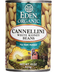 Eden Foods Organic White Kidney Beans 15 oz