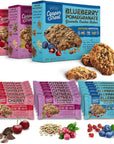 Cooper Street Cookies Healthy Breakfast Bakes Granola Bars W Blueberry Pomegranate White Chocolate Chip Cranberry  Cherries Variety Pack of 3