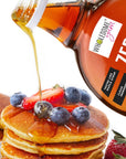 Wholesome Yum Zero Sugar Maple Syrup Keto Maple Syrup With Monk Fruit  Allulose 2 Pack  Natural Sugar Free Pancake Syrup  Non GMO Low Carb Gluten Free Vegan No Aftertaste 2 X 12 fl oz