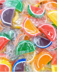 Fruit Slices Jelly Candy Assorted Flavors Old Fashioned Individually Wrapped25 Pound Bag  Approx 70 Count