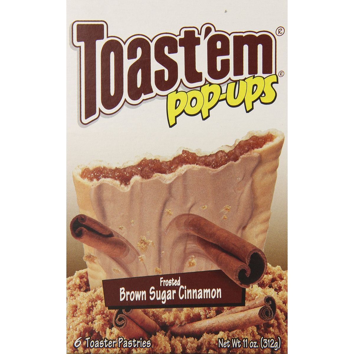 Toastem Pastry Tart Frosted Brown Sugar Cinnamon 11 Ounce