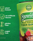 Benefiber Prebiotic Fiber Supplement Gummies for Digestive Health, Assorted Fruit Flavor - 81 Count