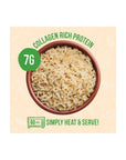 A Dozen Cousins Microwave Rice Cooked in Chicken Bone Broth 7g Protein with Collagen Rice for Meals Sides 3 Flavor Variety Pack 6 Pack - Whlsome - Grocery (Other)