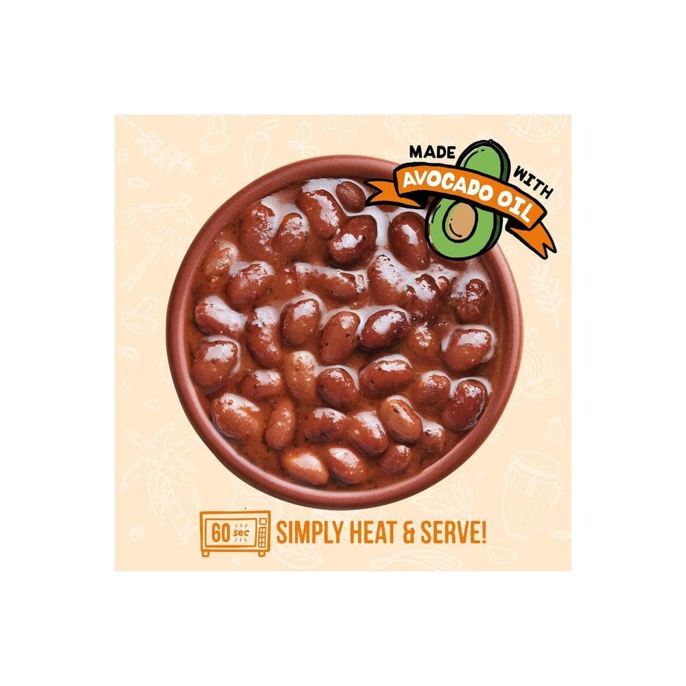 A Dozen Cousins Seasoned Pinto Beans Vegan and NonGMO Meals Microwaveable Beans Ready to Eat Made with Avocado Oil Mexican Pinto Beans 6Pack - Whlsome - Canned Beans