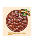 A Dozen Cousins Seasoned Pinto Beans Vegan and NonGMO Meals Microwaveable Beans Ready to Eat Made with Avocado Oil Mexican Pinto Beans 6Pack - Whlsome - Canned Beans