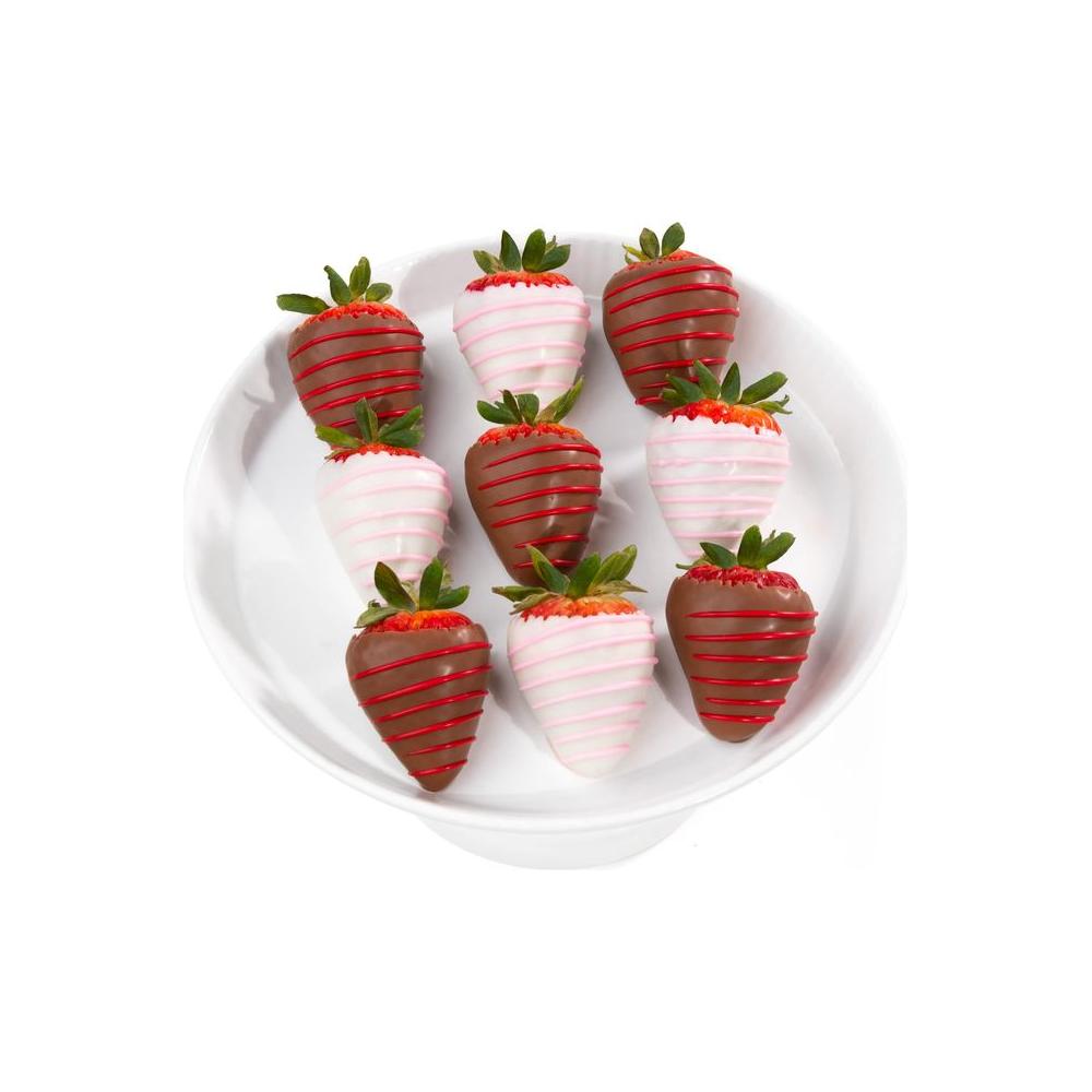 A Gift Inside Love Bites Dipped Strawberries 9 Fun Size Berries - Whlsome - Unsorted