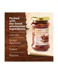 A Parsi Affair Gajar Meva Achaar Carrot and Dried Fruit Pickle 6 Oz Gajar Meva Achaar 2 Pack - Whlsome - Pickled Vegetables