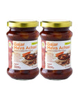 A Parsi Affair Gajar Meva Achaar Carrot and Dried Fruit Pickle 6 Oz Gajar Meva Achaar 2 Pack - Whlsome - Pickled Vegetables