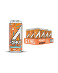 A SHOC Orange Freeze Energy Drink 16 fl oz can Pack of 12 - Whlsome - Sports Nutrition