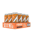 A SHOC Orange Freeze Energy Drink 16 fl oz can Pack of 12 - Whlsome - Sports Nutrition