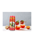 A Siciliana Italian Soda Sicilian Blood Orange Soda 115 Ounce Pack of 4 with 4 Pieces Mints 1 Grocery Restock Card by IntFeast - Whlsome - Drinks & Beverages