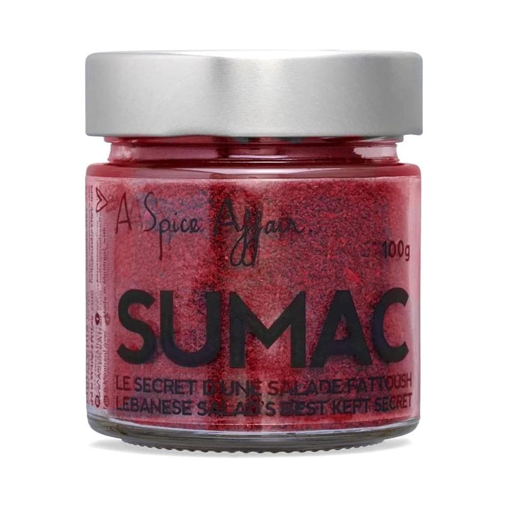 A Spice Affair&#39;s Middle Eastern Sumac Spice - 100g (3.5 oz) Sumac - Whlsome - Spices &amp; Seasoning