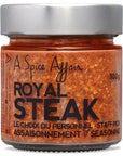 A Spice Affair's Royal Steak Seasoning - 100 g (3.5 oz) - Steak Seasoning - Whlsome - Spices & Seasoning