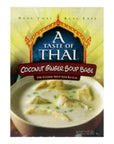 A Taste of Thai Coconut Ginger Soup Base 2oz Pack of 6 ReadytoUse Mix Flavored with Classic Thai Spices Use as Rub Marinade or Dip NonGMO GlutenFree - Whlsome - Packaged Soups