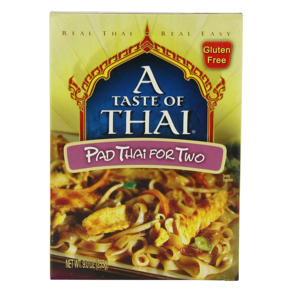 A Taste of Thai Pad Thai for Two 9Ounce Boxes Pack of 6 - Whlsome - Noodles