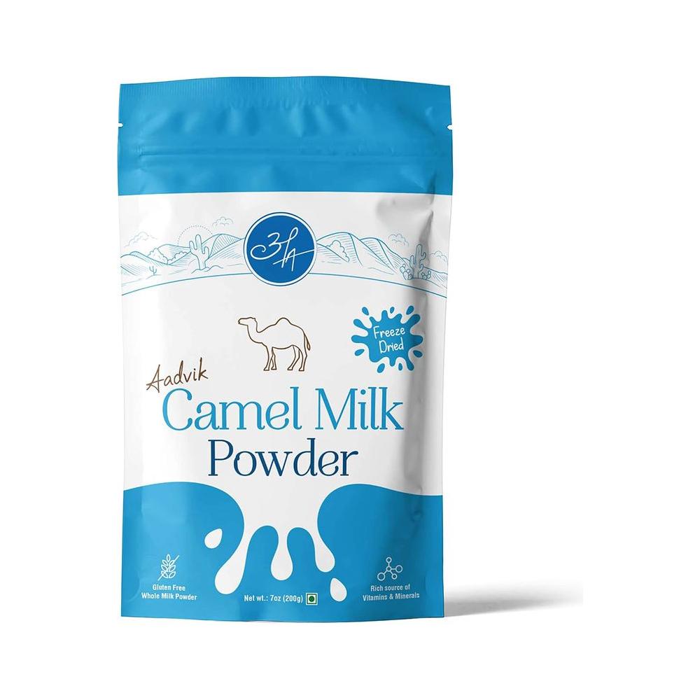 Aadvik Freeze Dried Camel Milk Powder Pasture Grazed Pure and Natural Whole AGrade Non GMO Shelf Stable Milk Powder 702 Oz - Whlsome - Dried Fruits