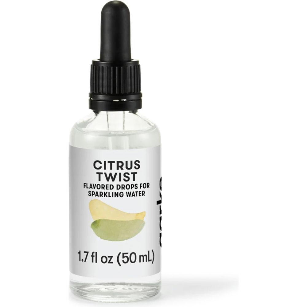 aarke Flavor Drops for Sparkling and Carbonated Water ZeroSugar and Dye Free No Artificial Sweeteners Zero Calories Natural Flavors Bottle Capacity 50 mL 17 fl oz Citrus Twist - Whlsome - Grocery (Other)