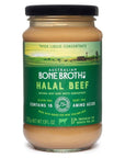 ABBCo Halal Beef Bone Broth Concentrate - Beef Flavor Goodness 100% New Zealand Grass - Fed - Healthy, Nutritious & Delicious Halal Broth - Rich in Collagen and 16 Key Amino Acids - Whlsome - Soups & Broth