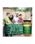 ABBCo Halal Beef Bone Broth Concentrate - Beef Flavor Goodness 100% New Zealand Grass - Fed - Healthy, Nutritious & Delicious Halal Broth - Rich in Collagen and 16 Key Amino Acids - Whlsome - Soups & Broth