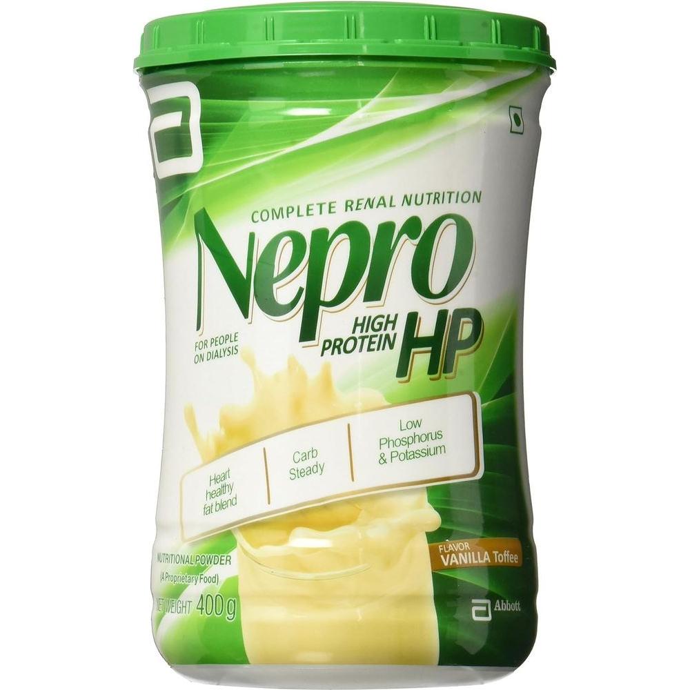 Abbott Nepro HP Powder Vanilla - 400 gms - Whlsome - Whey Protein