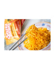 ABC Spicy Cheese Stir Fry Street Noodles Pack of 8 Creamy Cheesy Spicy Flavored Instant Ramen Noodles No MSG Halal - Whlsome - Noodles