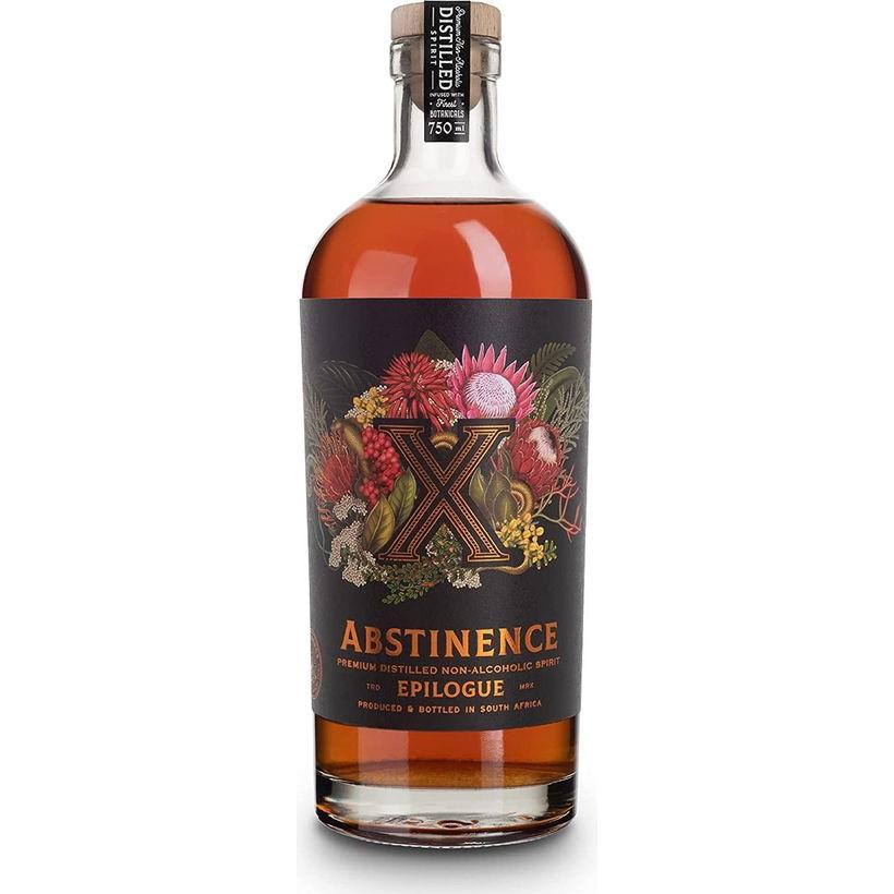 Abstinence Spirits Epilogue X Award winning NonAlcoholic Spirit Caloriefree Sugarfree 750ml - Whlsome - Drinks & Beverages