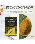 Abu Auf Cumin Ground Powder Cuminum AbuAuf Natural Dried Fresh AboAof - (1.23 oz / 35 gm) - Whlsome - Spices & Seasoning