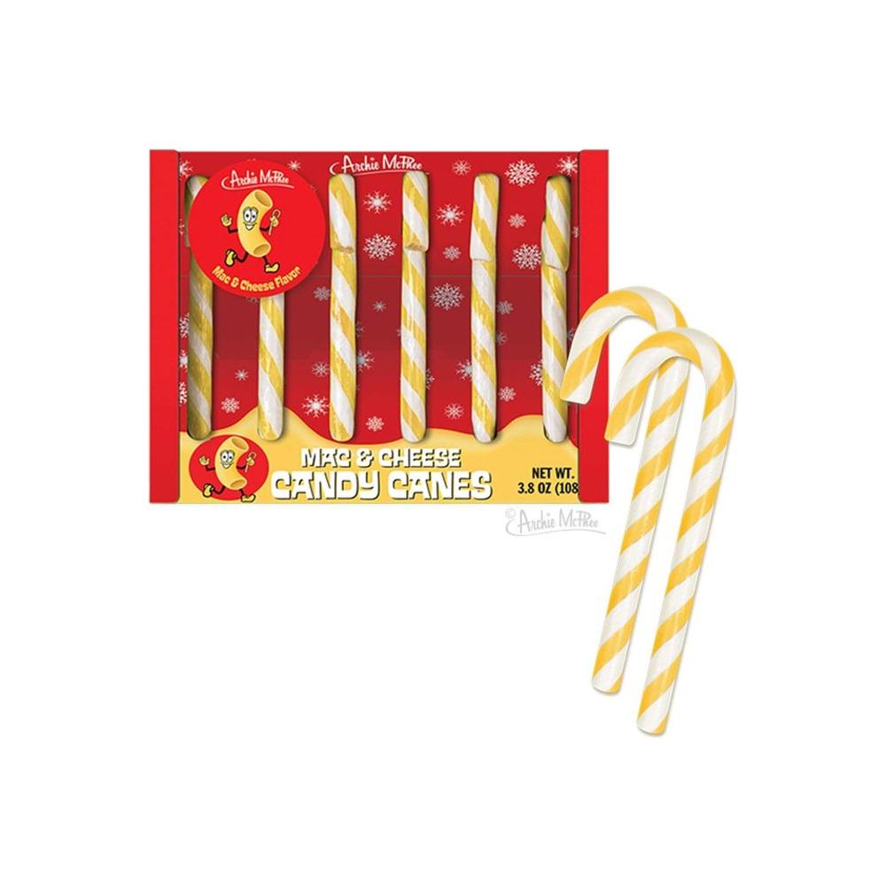 Accoutrements Mac & Cheese Candy Canes - Whlsome - Candies & Chocolates