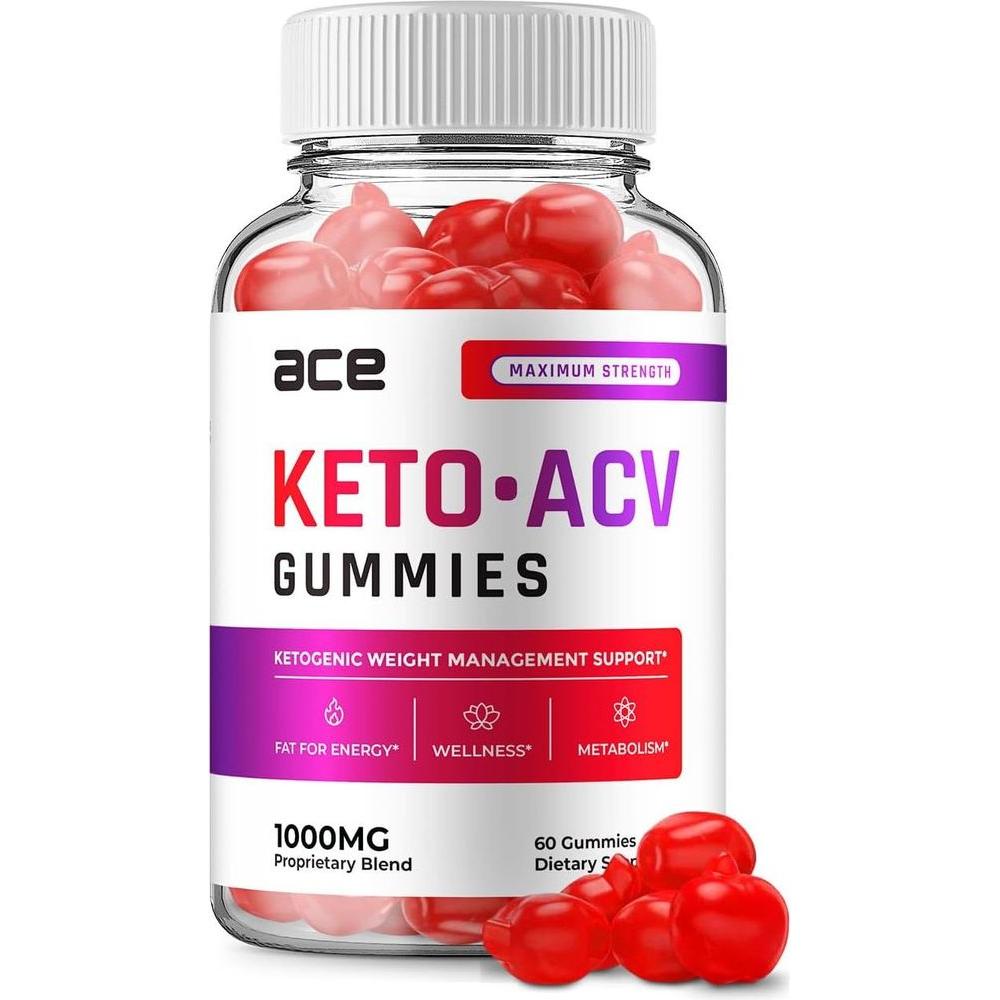 ACE Keto ACV Gummies ACE ACV Advanced Formula - (60 Gummies) - Whlsome - Detox &amp; Cleanse