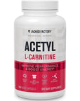 Acetyl L Carnitine 750mg Supplement - Extra Strength L - Carnitine - Whlsome - Vitamins & Supplements