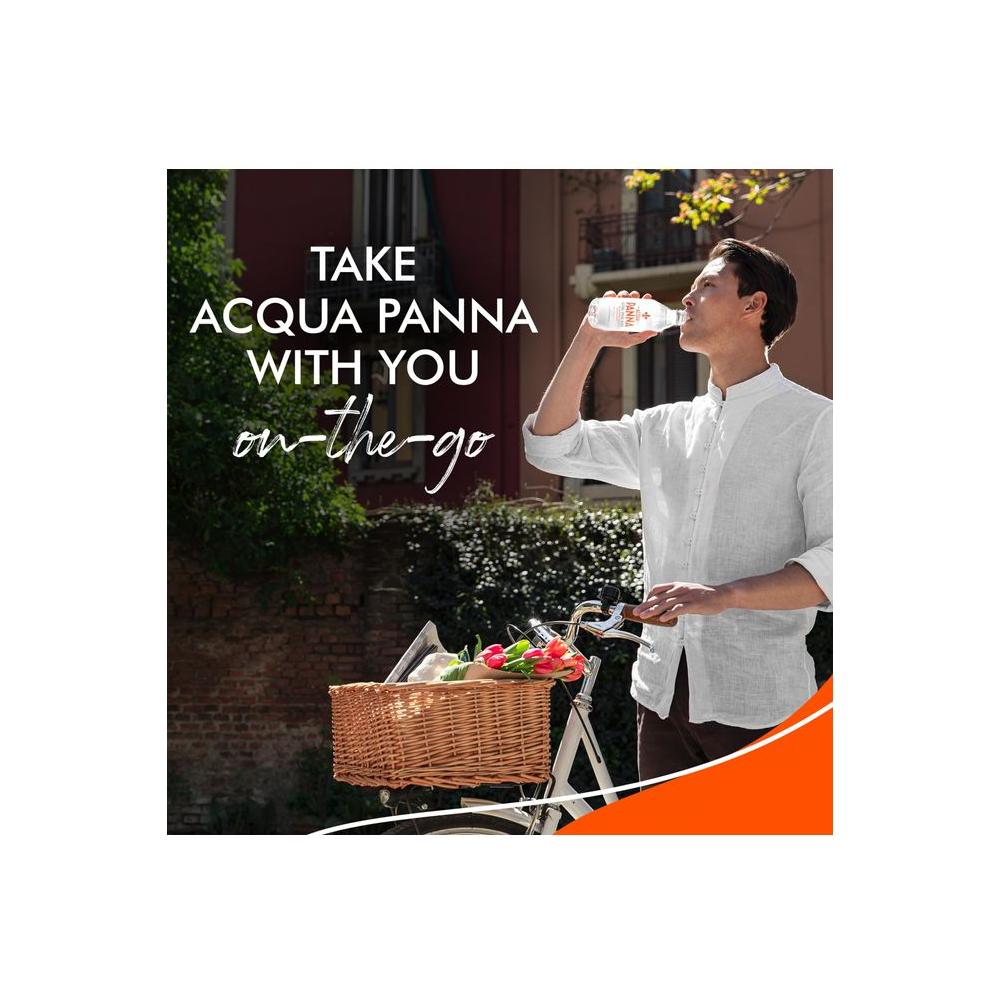 Acqua Panna Natural Spring Water 1115 FL OZ Plastic Water Bottles 24 Count - Whlsome - Drinking Water