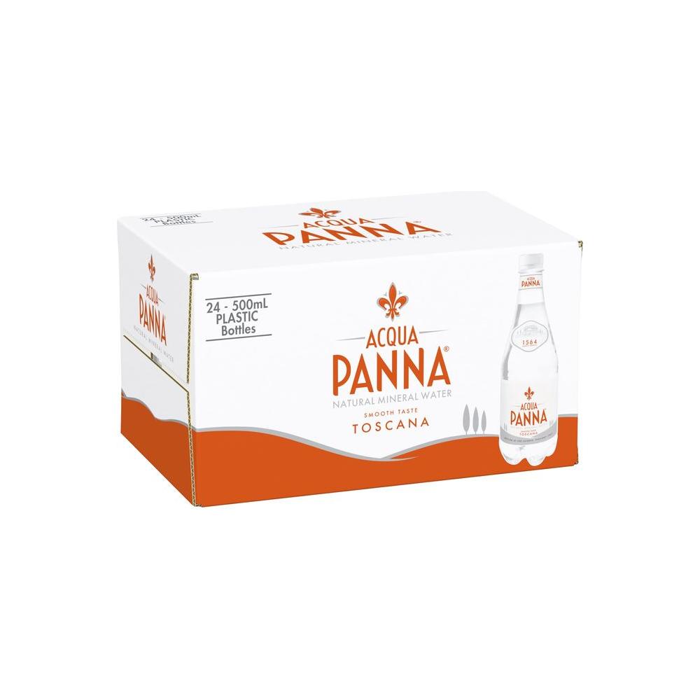 Acqua Panna Natural Spring Water 169 Fl Oz Plastic Bottles Pack of 24 - Whlsome - Drinking Water