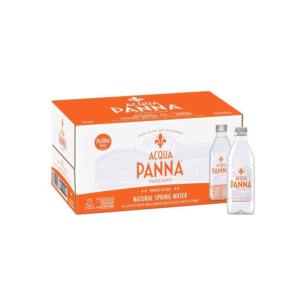 Acqua Panna Natural Spring Water 169 Fl Oz Plastic Bottles Pack of 24 - Whlsome - Drinking Water