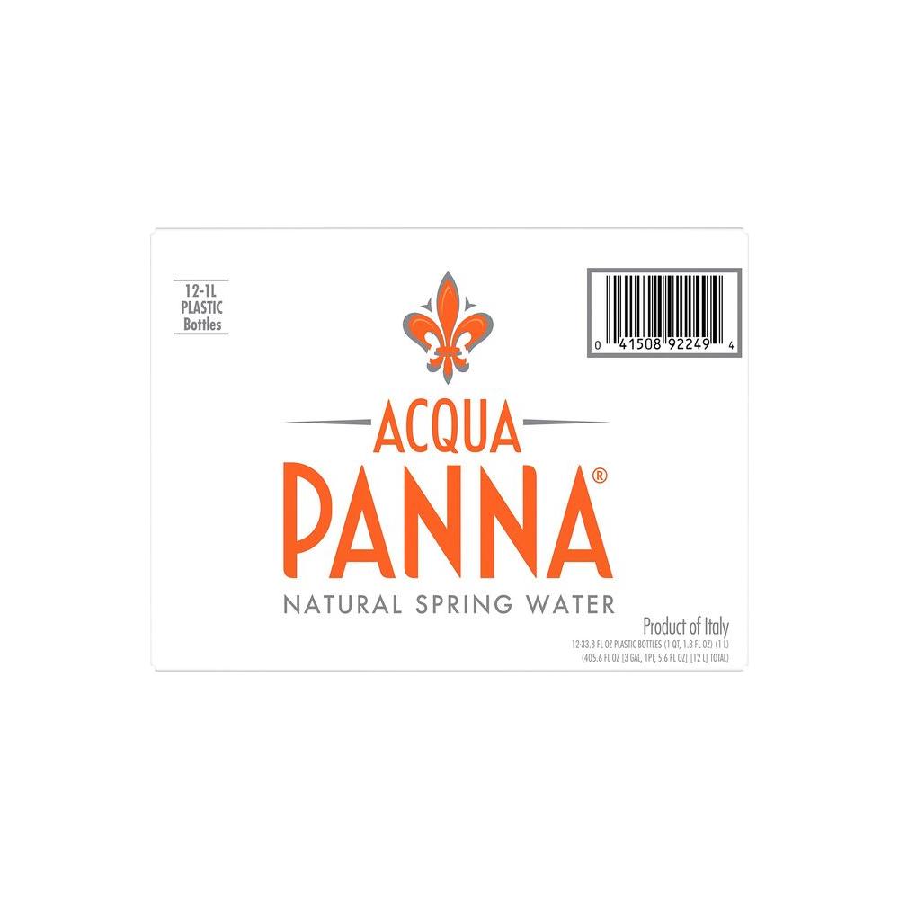 Acqua Panna Natural Spring Water 338 Fl Oz Pack of 12 - Whlsome - Drinking Water