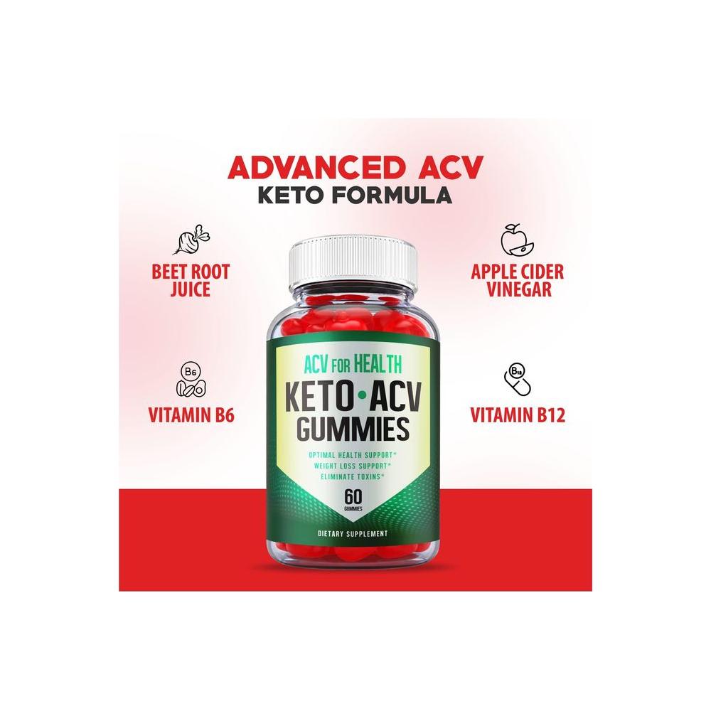 Acv for Health Keto Gummies - Official Formula, Vegan - Acv for Health Keto Gummies for Weight Apple Loss Cider, ACV for Health Gummies with Apple Cider Vinegar, Vitamin B12, Vitamin B6 (60 Gummies) - Whlsome - Detox & Cleanse