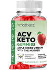 ACV Keto Gummies with Apple Cider Vinegar (with The Mother) - Sugar Free Keto ACV Gummies for Weight Management Cleanse & Detox - Natural Apple Flavor - Non - GMO - Gluten - Free - Vegan - Whlsome - Detox & Cleanse