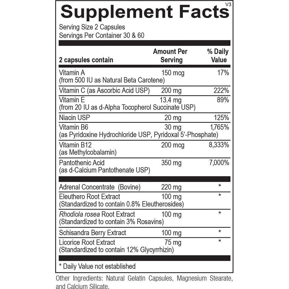 AdrenAll 120ct - Whlsome - Vitamins & Supplements