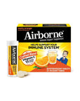 Airborne 1000mg Vitamin C with Zinc, SUGAR FREE Effervescent Tablets, Immune Support Supplement with Powerful Antioxidants Vitamins A C & E - 30 Fizzy Drink Tablets, Zesty Orange Flavor - Whlsome - Vitamins & Supplements